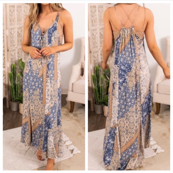 chinese dress ladies Free People Women's Heat Wave Printed Maxi Dress, Dusk Coral, XL at Amazon  Women's Clothing store main image 1